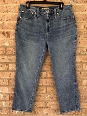 Madewell The Perfect Vintage Jean, High Rise medium wash, 30 petite
